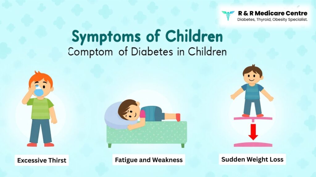 बच्चों में डायबिटीज के लक्षण - Bacho me diabetes