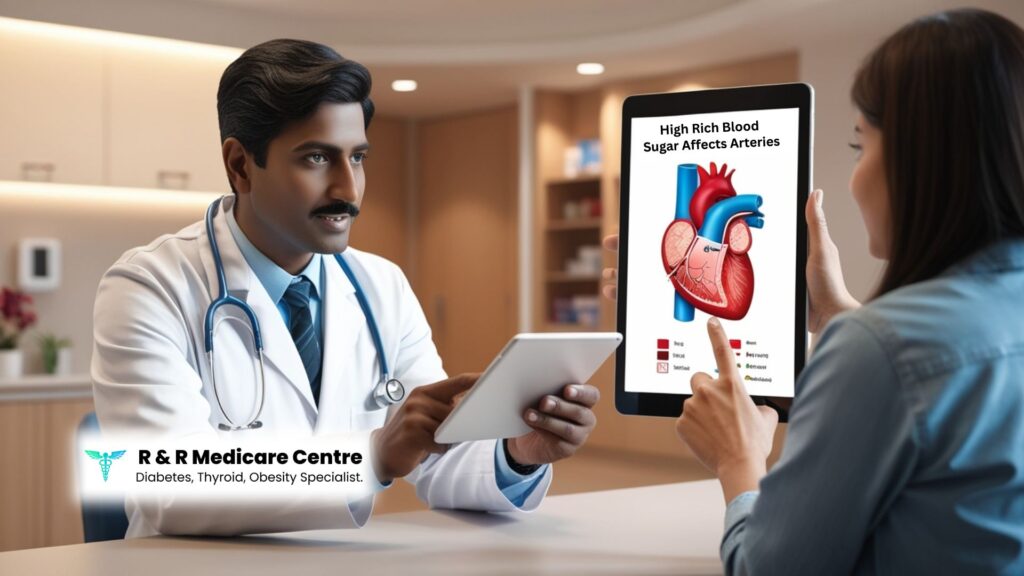 मधुमेह और हृदय रोग का संबंध - Best Diabetes Doctor in Jabalpur Dr. Abhishek Shrivastava