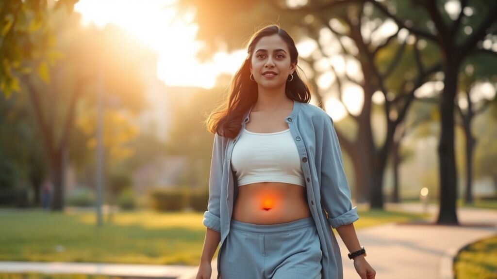 Reduced Visceral Obesity in Women